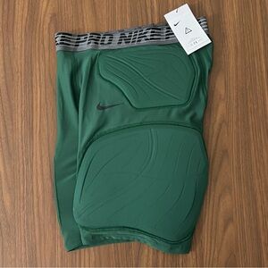 ($75) Nike Pro Hyperstrong Padded Basketball Shorts Womens M Green BQ2726-341